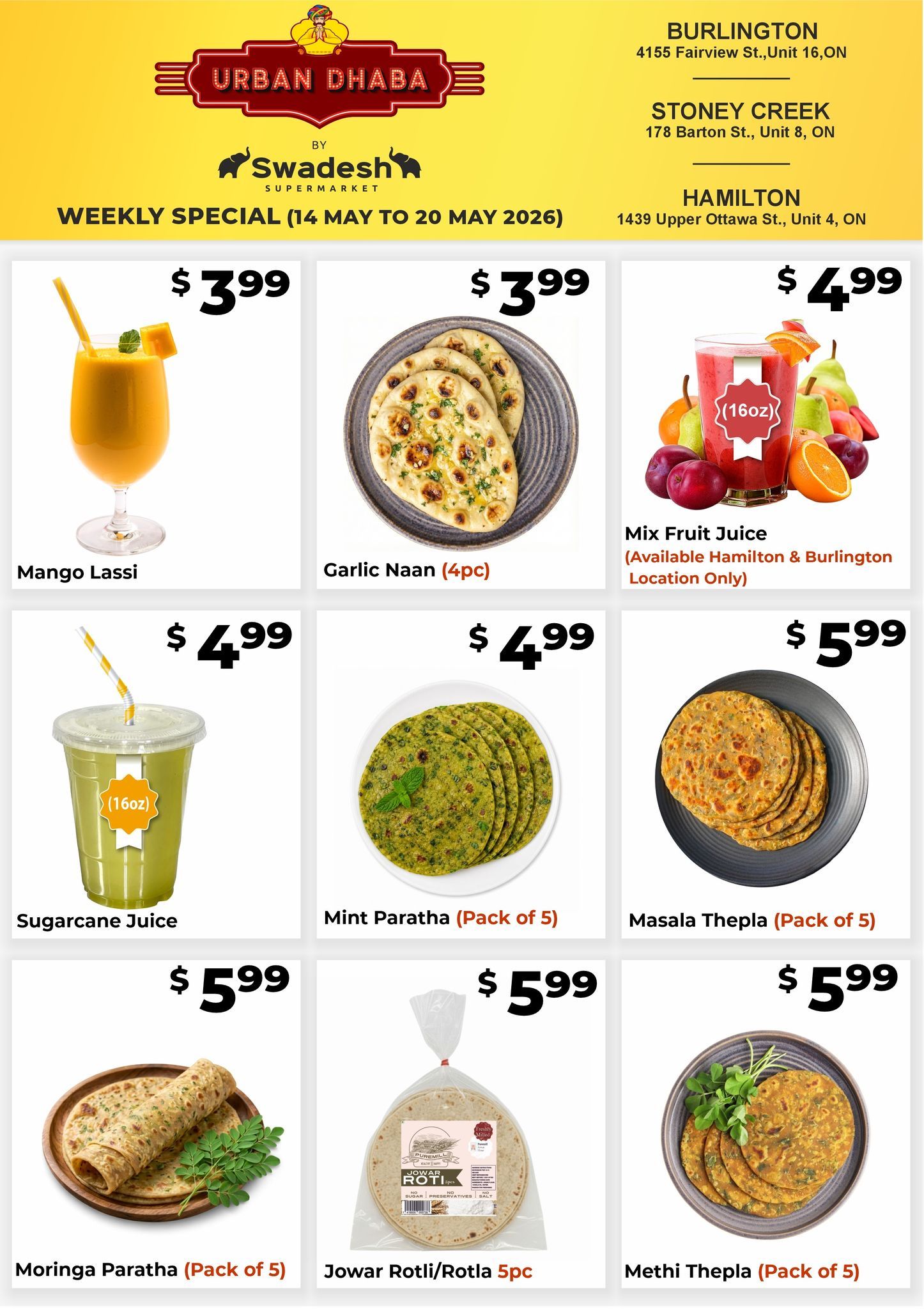 Swadesh Supermarket Flyer May 14 to 20