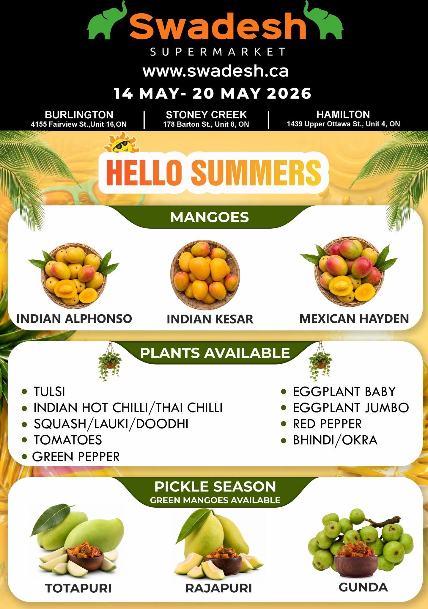 Swadesh Supermarket Flyer May 14 to 20