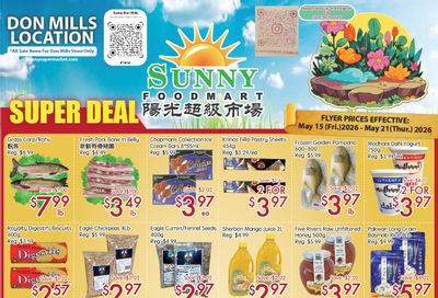 Sunny Foodmart (Don Mills) Flyer May 15 to 21