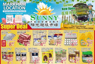 Sunny Foodmart (Markham) Flyer May 15 to 21