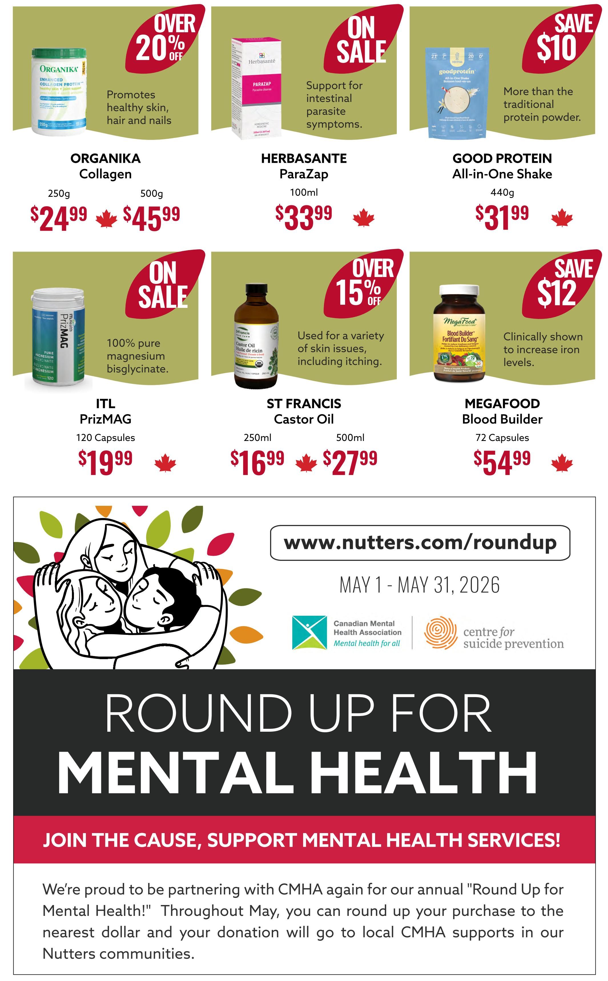 Nutters Everyday Naturals Flyer May 14 to 23