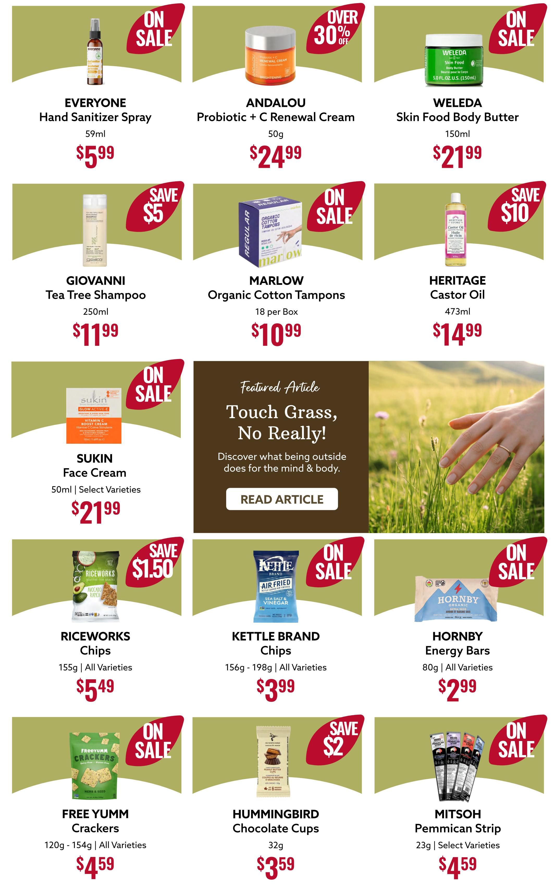 Nutters Everyday Naturals Flyer May 14 to 23