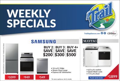 Trail Appliances (AB & SK) Flyer May 14 to 20