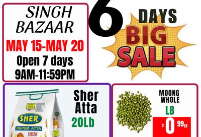 Singh Bazaar Flyer May 15 to 20