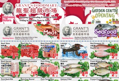 Grant's Food Mart Flyer May 15 to 21