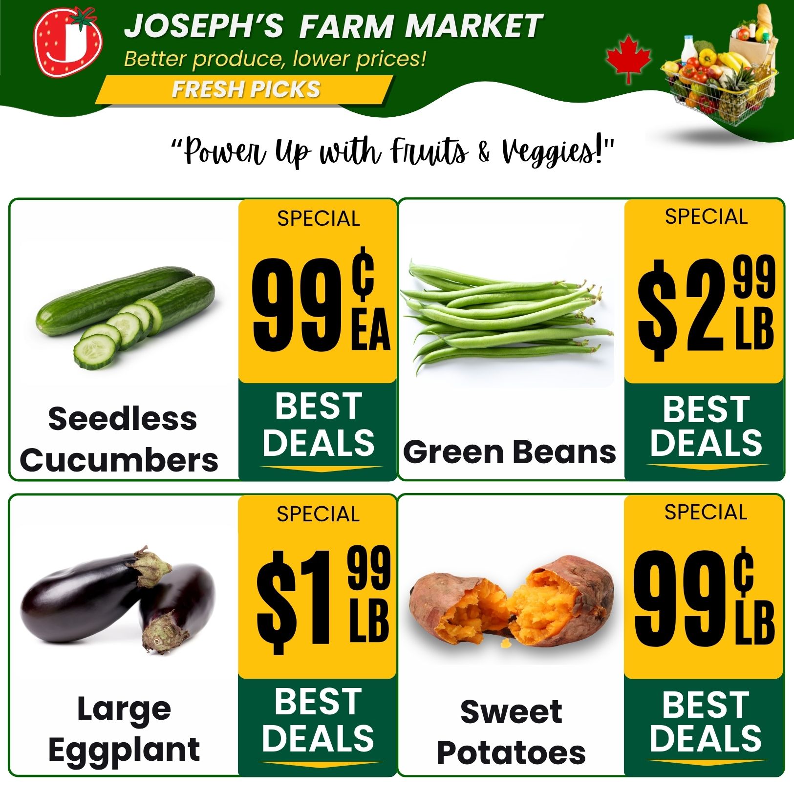 Joseph's Farm Market Flyer May 15 to 21