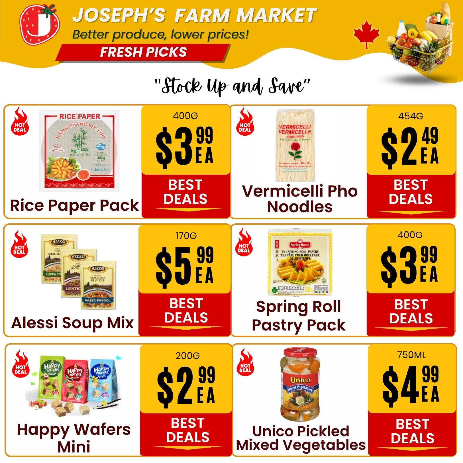 Joseph's Farm Market Flyer May 15 to 21