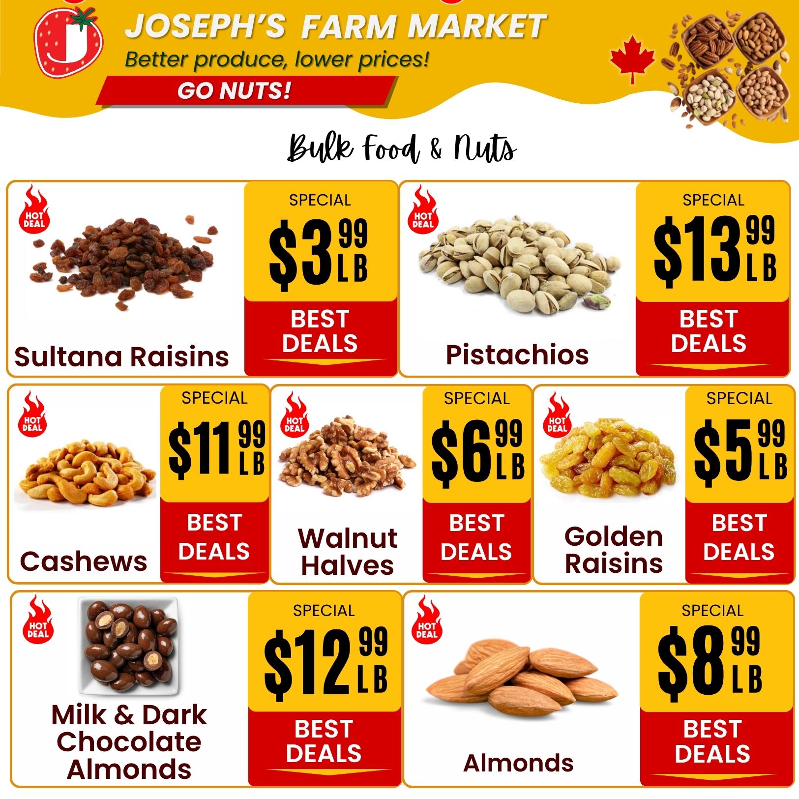 Joseph's Farm Market Flyer May 15 to 21