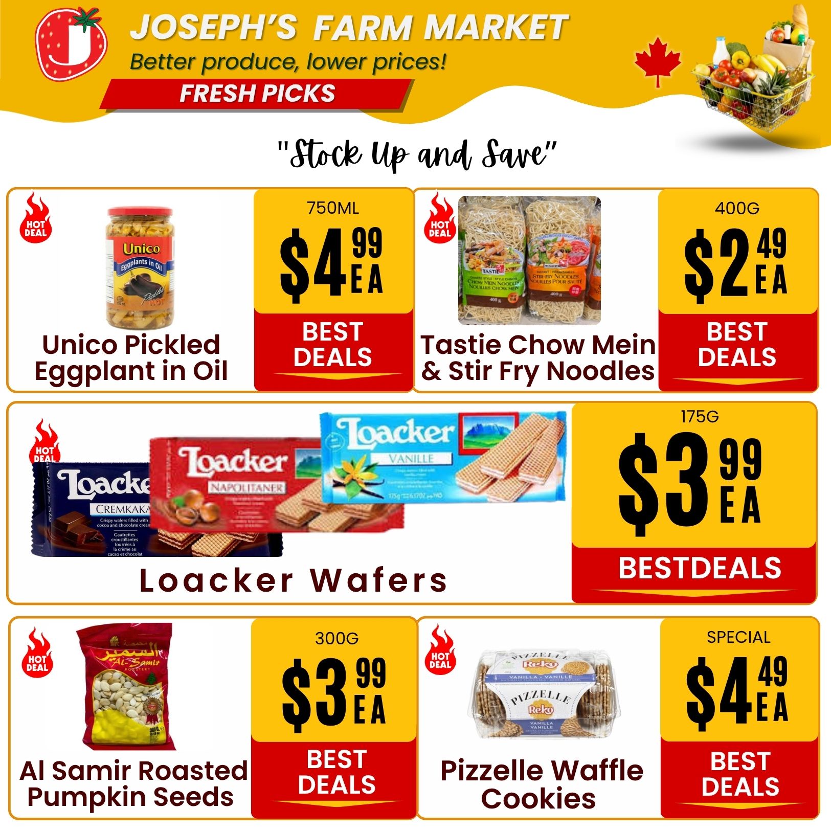 Joseph's Farm Market Flyer May 15 to 21