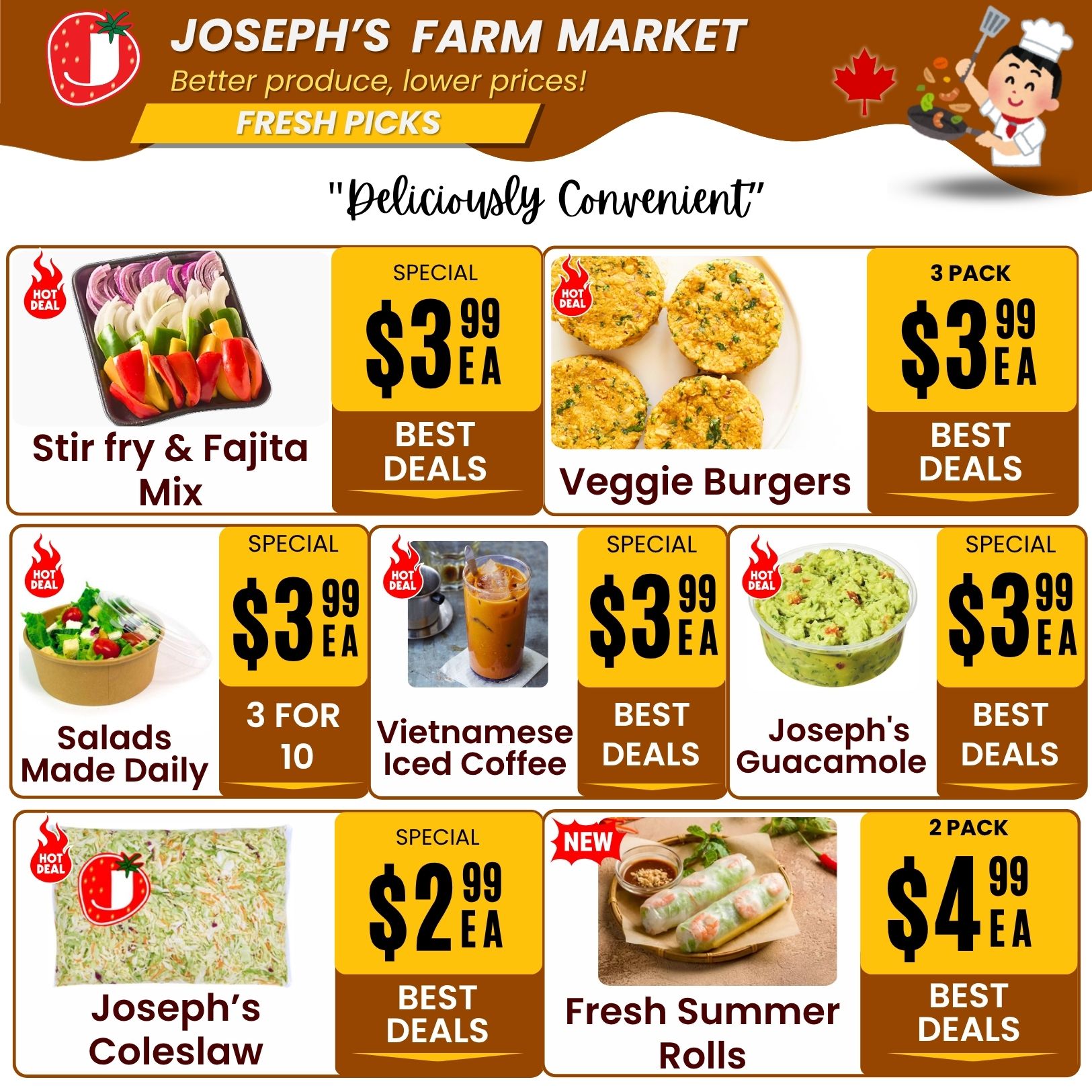 Joseph's Farm Market Flyer May 15 to 21
