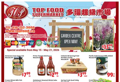 Top Food Supermarket Flyer May 15 to 21