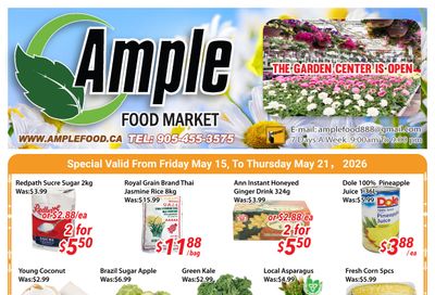 Ample Food Market (Brampton) Flyer May 15 to 21