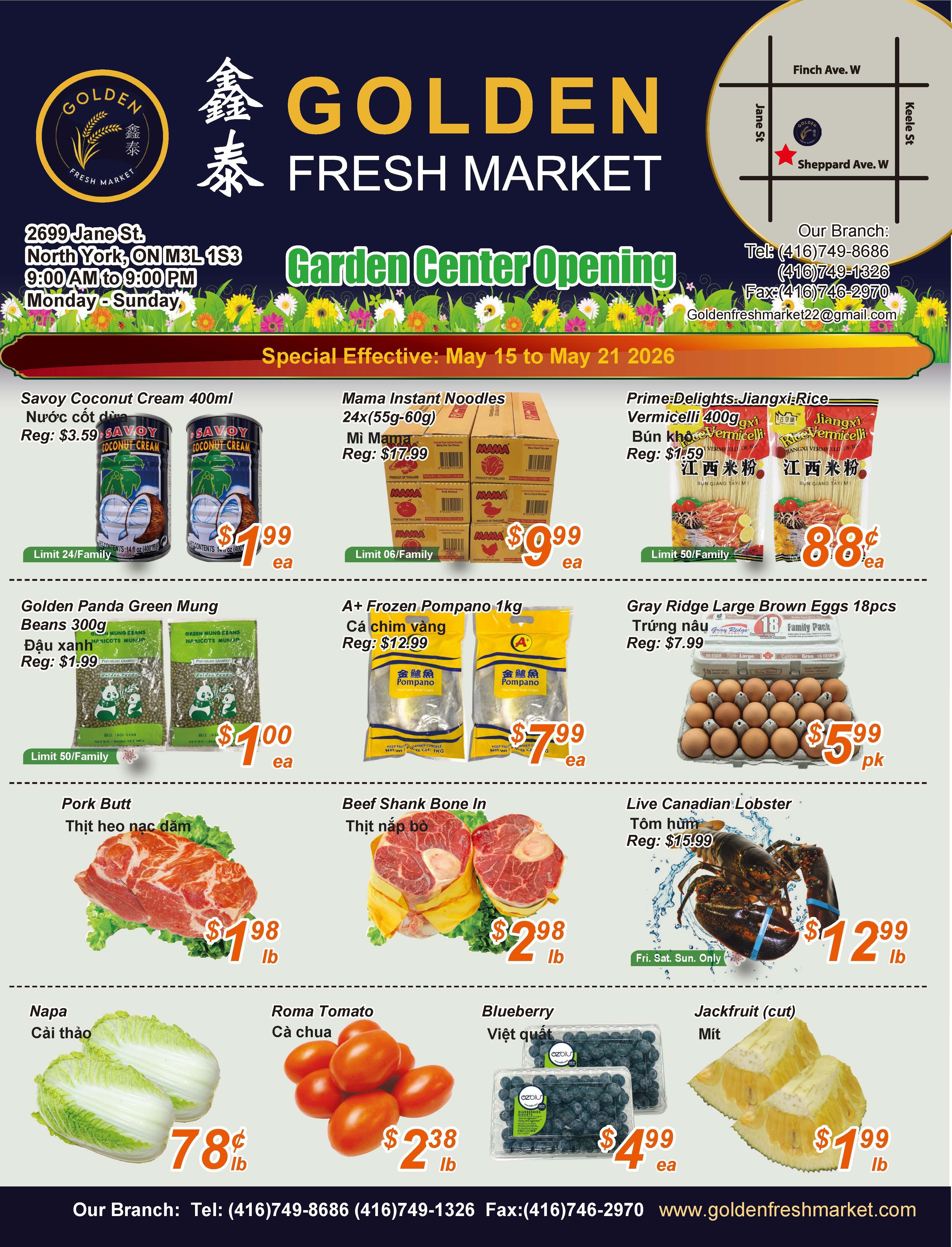 Golden Fresh Market Flyer May 15 to 21