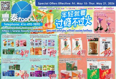 FoodyMart (Warden) Flyer May 15 to 21