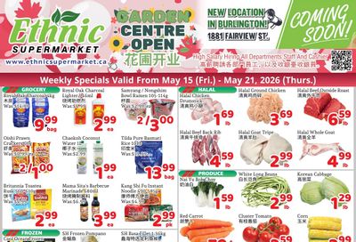 Ethnic Supermarket (Milton) Flyer May 15 to 21