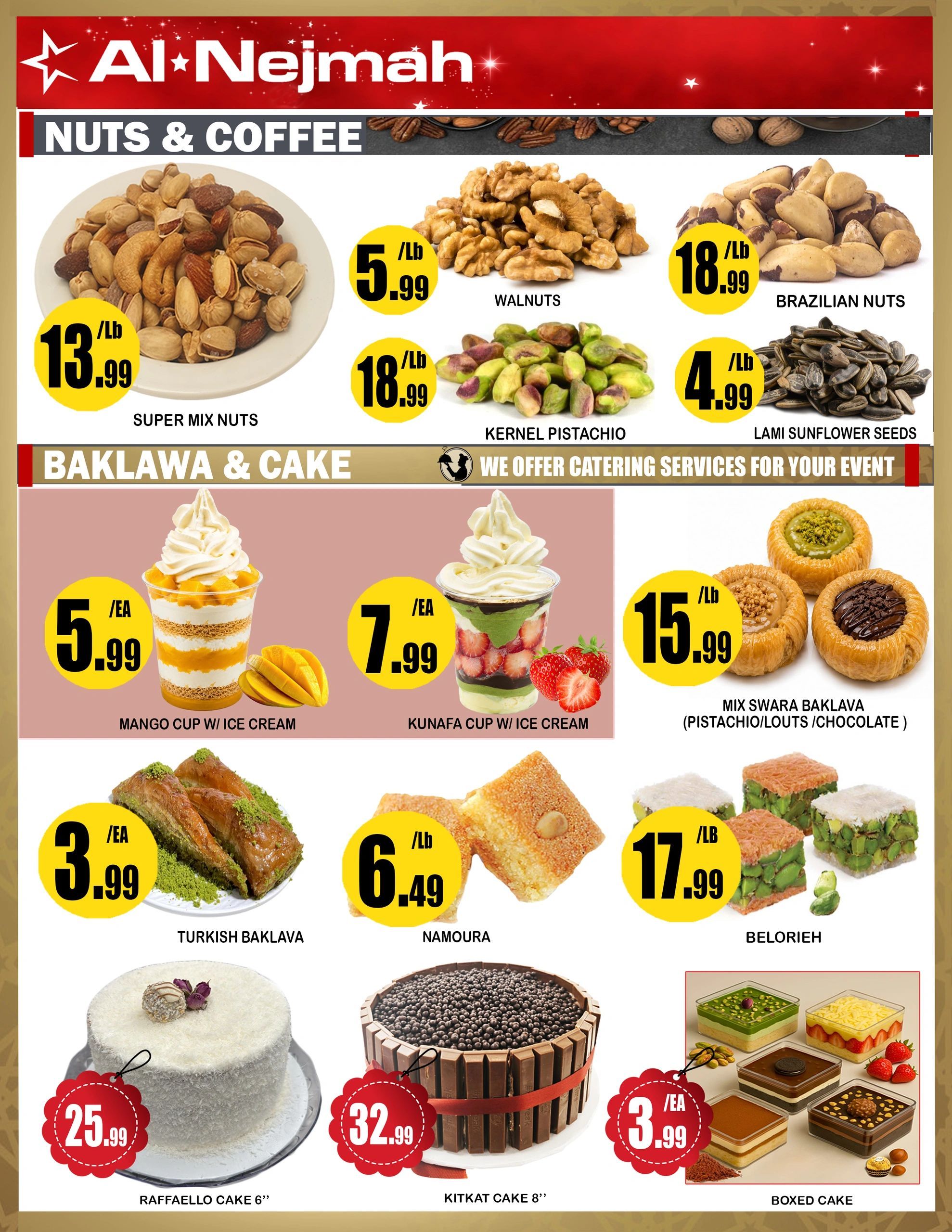 Alnejmah Fine Foods Inc. Flyer May 15 to 21