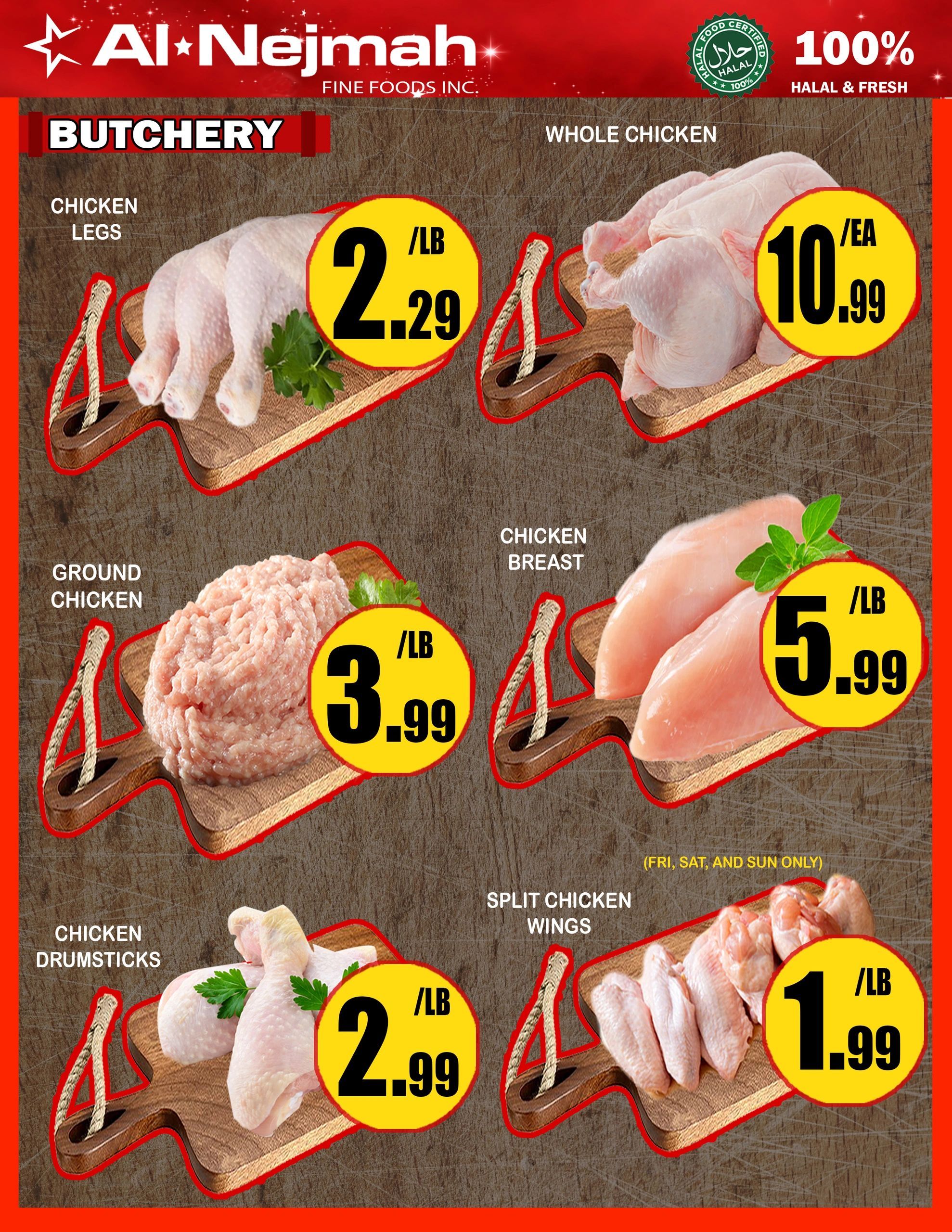 Alnejmah Fine Foods Inc. Flyer May 15 to 21