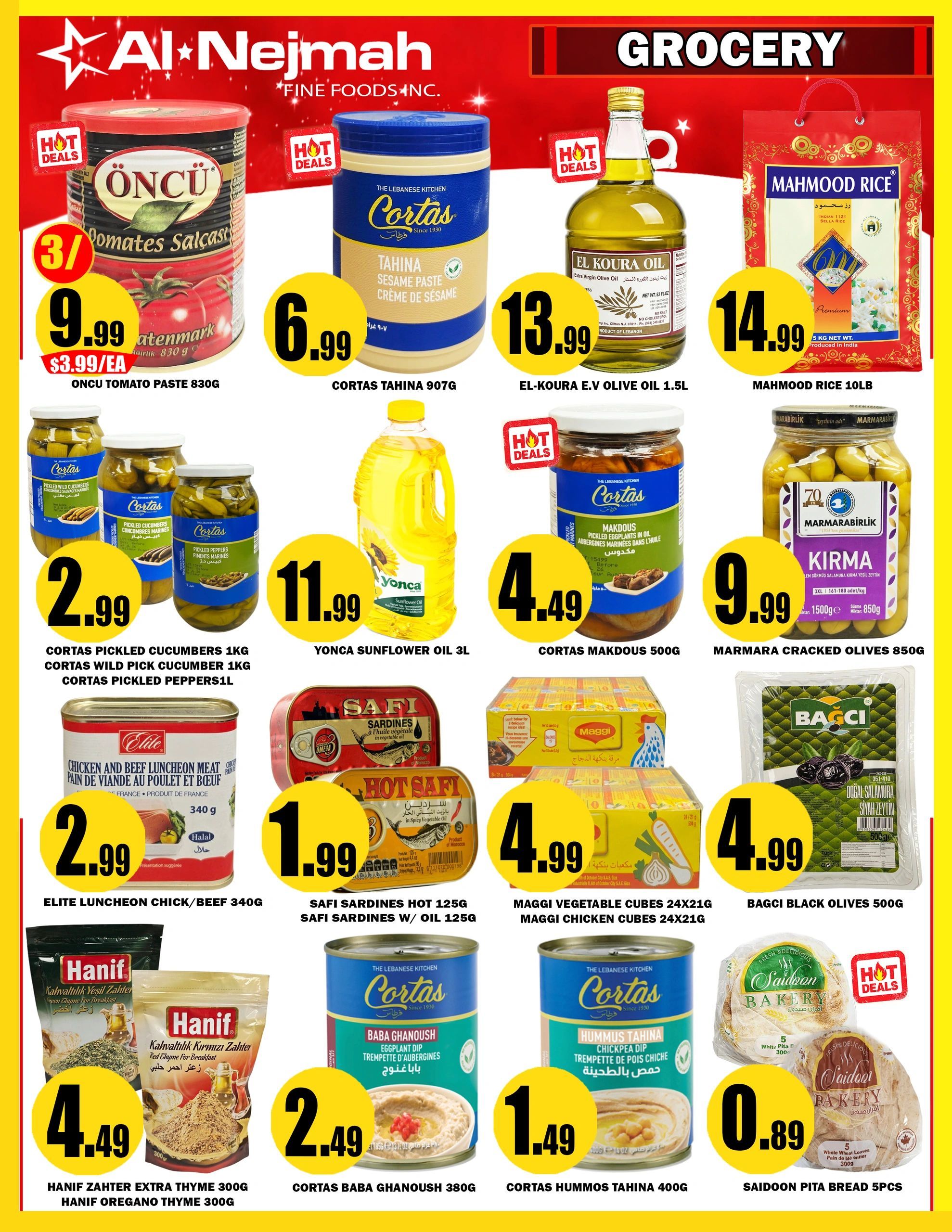 Alnejmah Fine Foods Inc. Flyer May 15 to 21