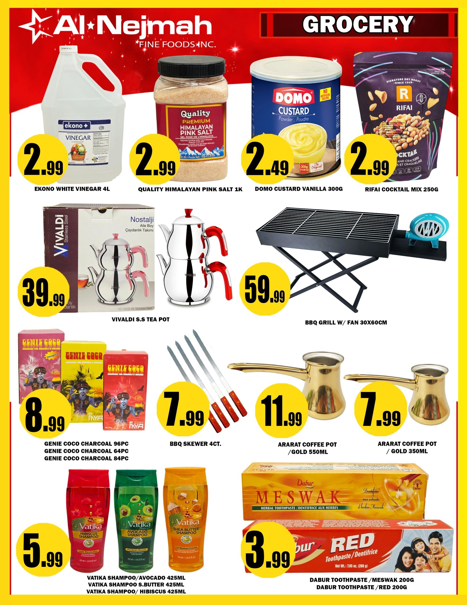 Alnejmah Fine Foods Inc. Flyer May 15 to 21
