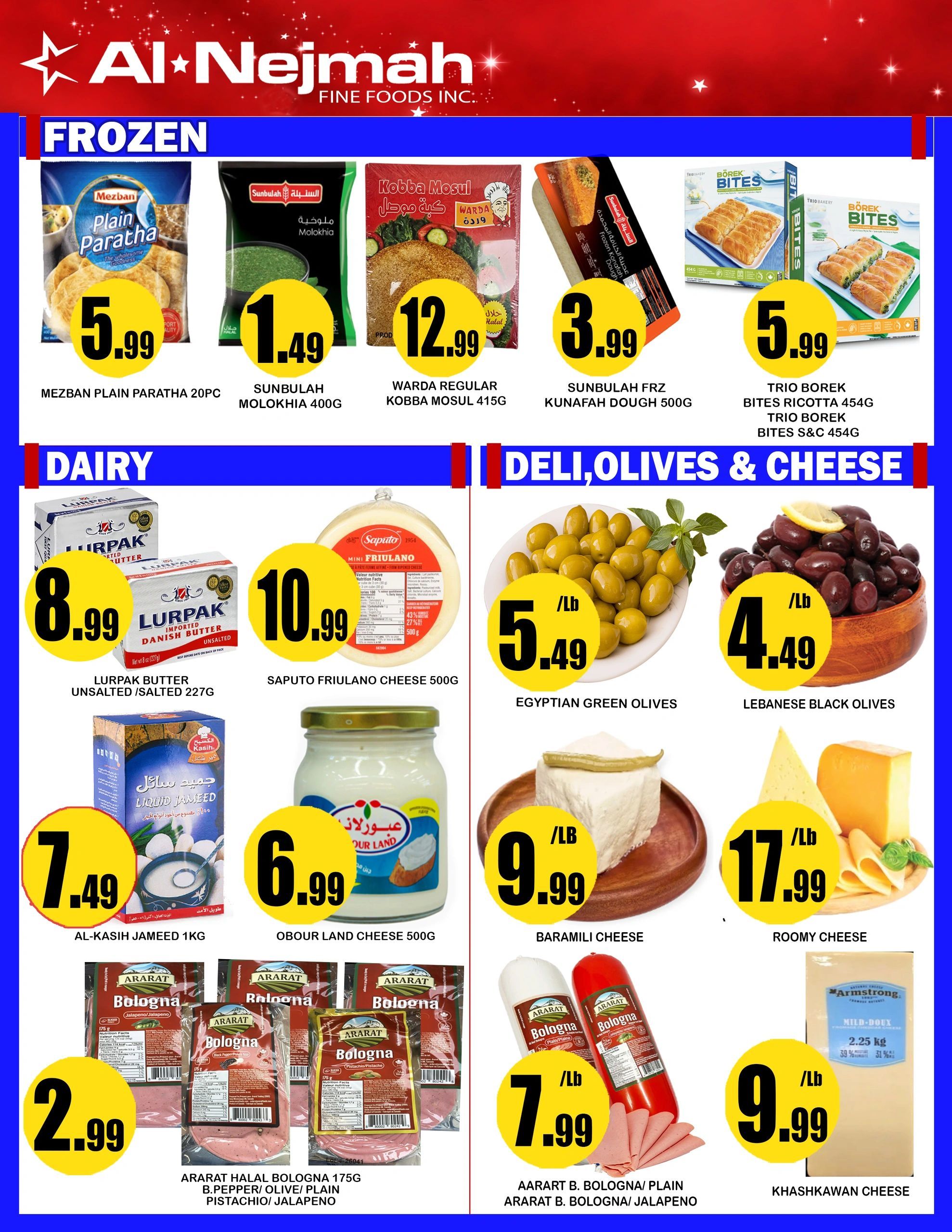 Alnejmah Fine Foods Inc. Flyer May 15 to 21