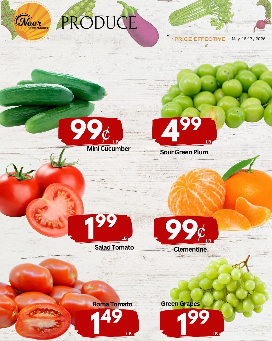 Noor Food Market Flyer May 15 to 21