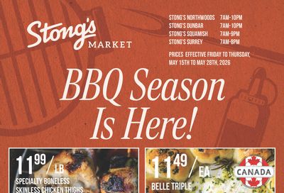 Stong's Market Flyer May 15 to 28