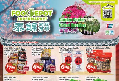 Food Depot Supermarket Flyer May 15 to 21