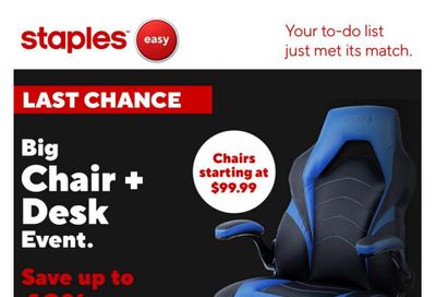 Staples Flyer May 15 to 21
