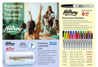 Staples Equipping Teachers Flyer May 12 to 31