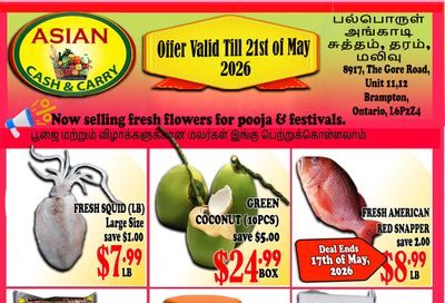 Asian Cash & Carry Flyer May 15 to 21