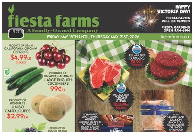 Fiesta Farms Flyer May 15 to 21