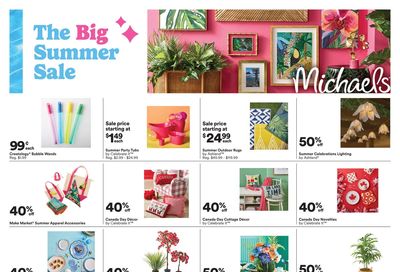Michael's Flyer May 15 to 21