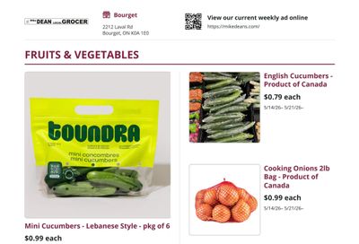 Mike Dean Local Grocer Flyer May 14 to 21