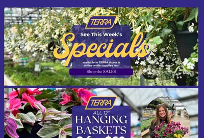 Terra Greenhouses Flyer May 15 to 21