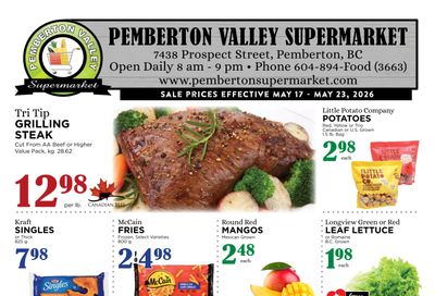 Pemberton Valley Supermarket Flyer May 17 to 23