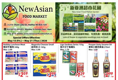 New Asian Food Market Flyer May 15 to 21