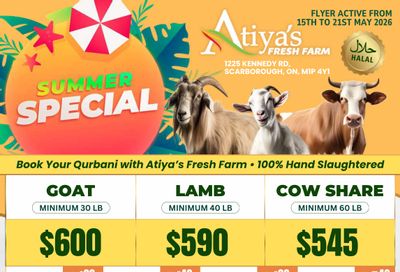 Atiya's Fresh Farm Flyer May 15 to 21