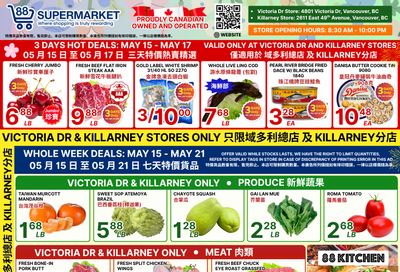 88 Supermarket Flyer May 15 to 21