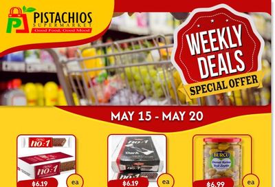 Pistachios Supermarket Flyer May 15 to 20