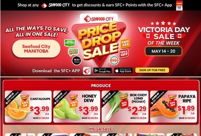 Seafood City Supermarket (MB) Flyer May 14 to 20