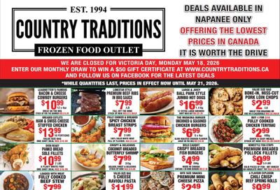 Country Traditions Flyer May 14 to 21