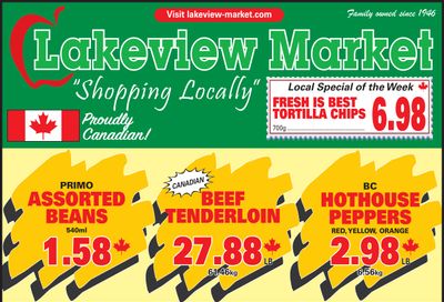 Lakeview Market Flyer May 16 to 22