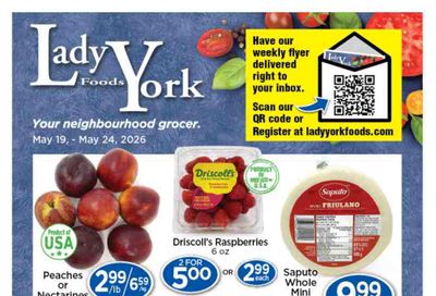 Lady York Foods Flyer May 19 to 24