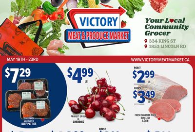 Victory Meat Market Flyer May 19 to 23