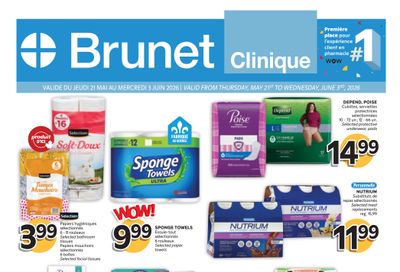 Brunet Clinique Flyer May 21 to June 3