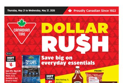 Canadian Tire (Atlantic) Flyer May 21 to 27