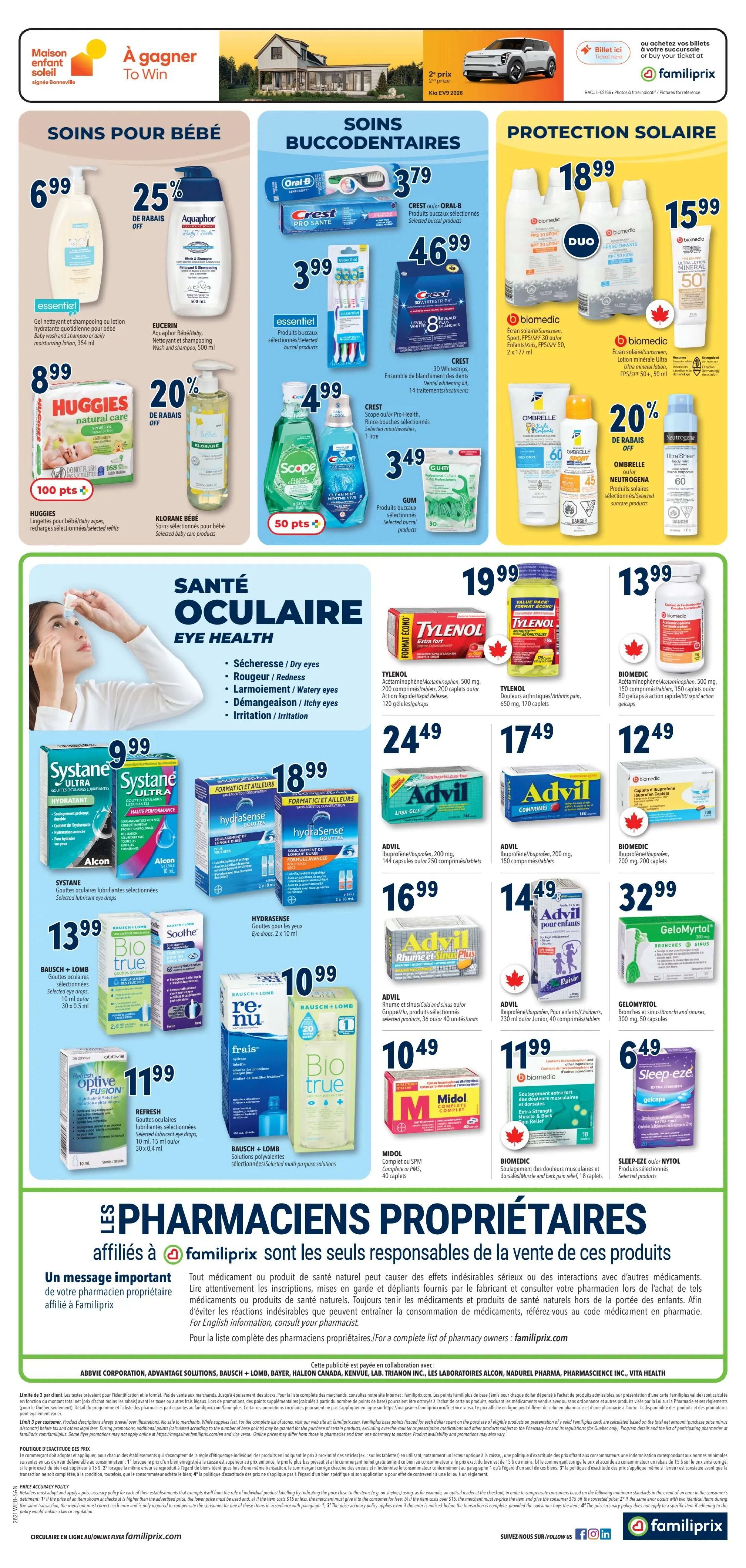 Familiprix Sante Flyer May 21 to 27