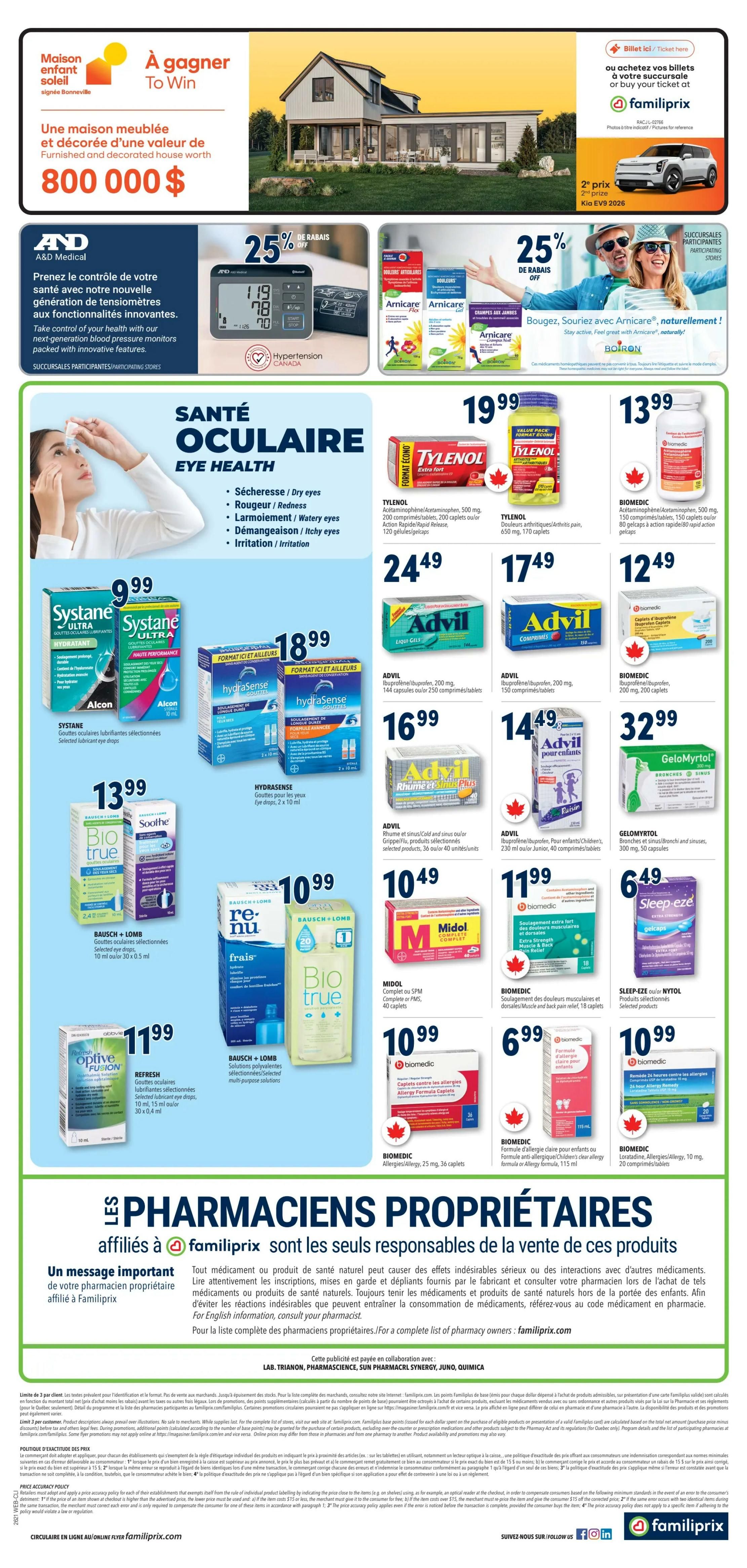 Familiprix Clinique Flyer May 21 to 27