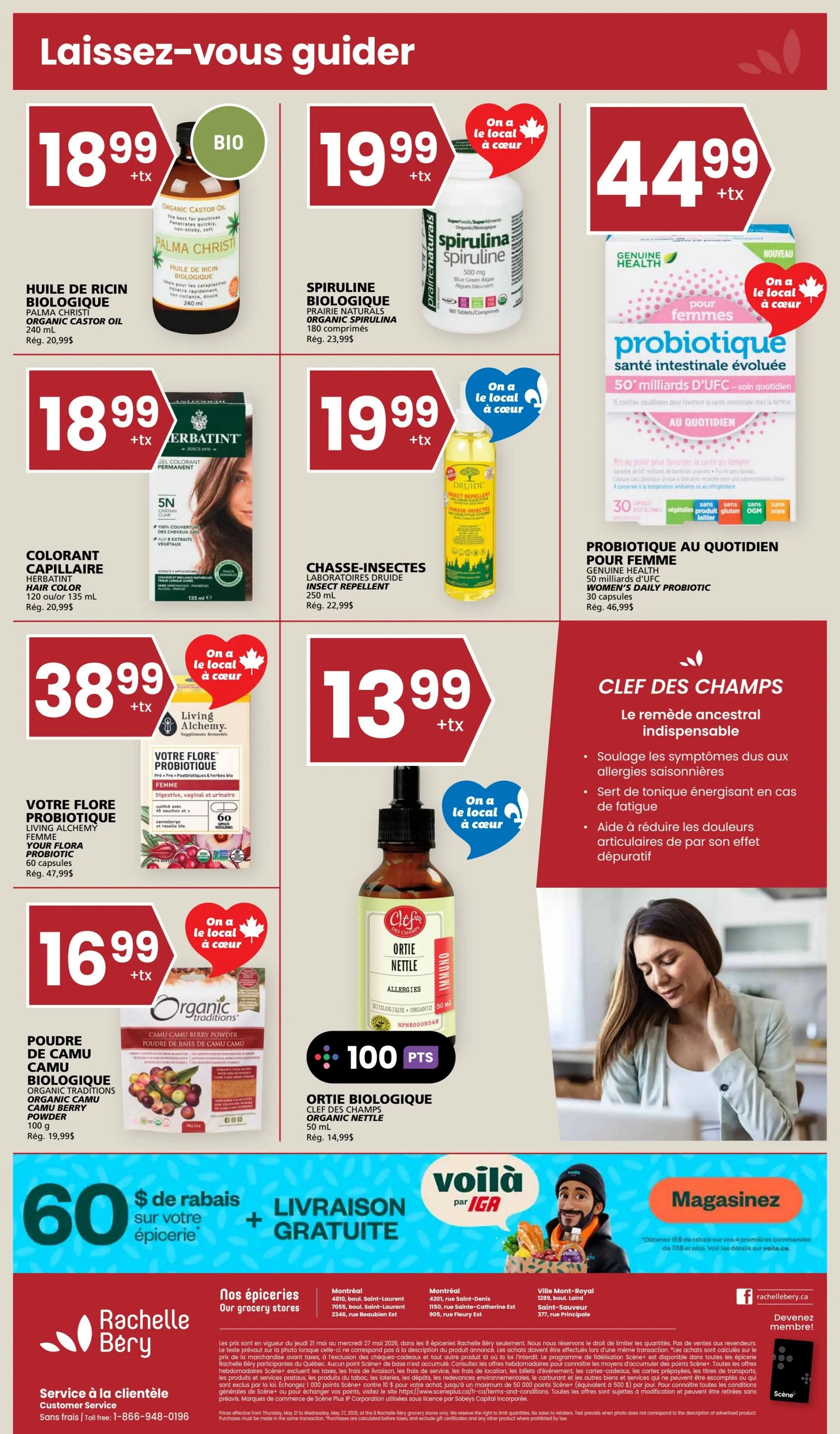 Rachelle Bery Grocery Flyer May 21 to 27