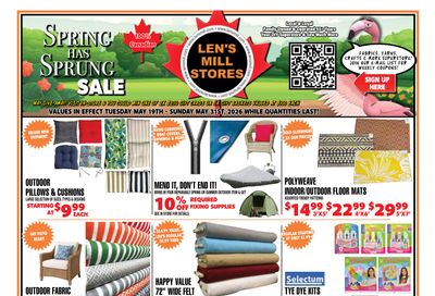 Len's Mill Stores Flyer May 19 to 31